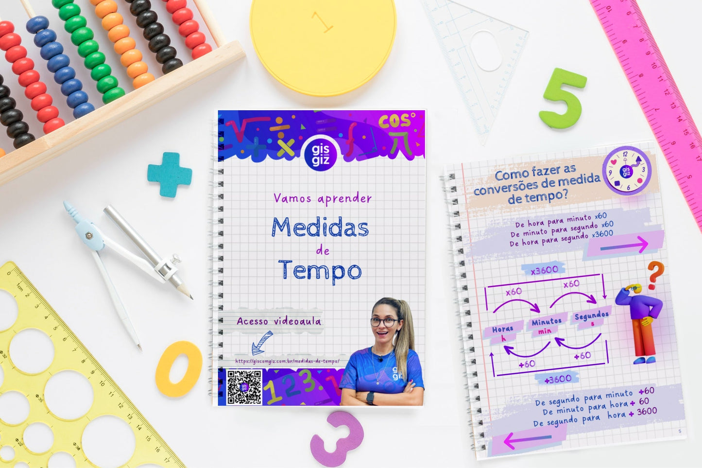 Matemática de Apoio 5 ano Gis com Giz