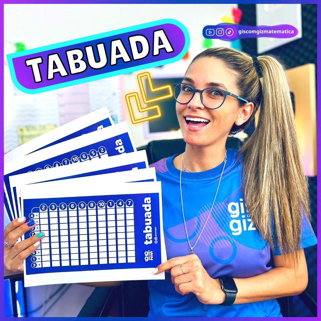 Tabuada de multiplicação